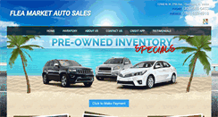 Desktop Screenshot of fleamarketcars.com